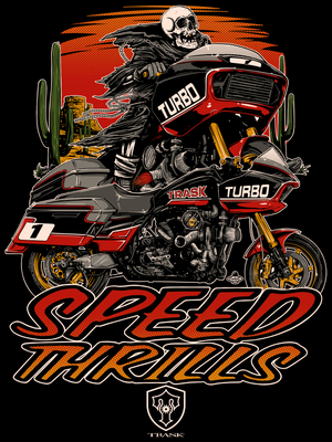 Speed Thrills Race Tee